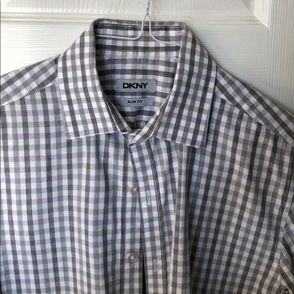 DKNY dress shirt.